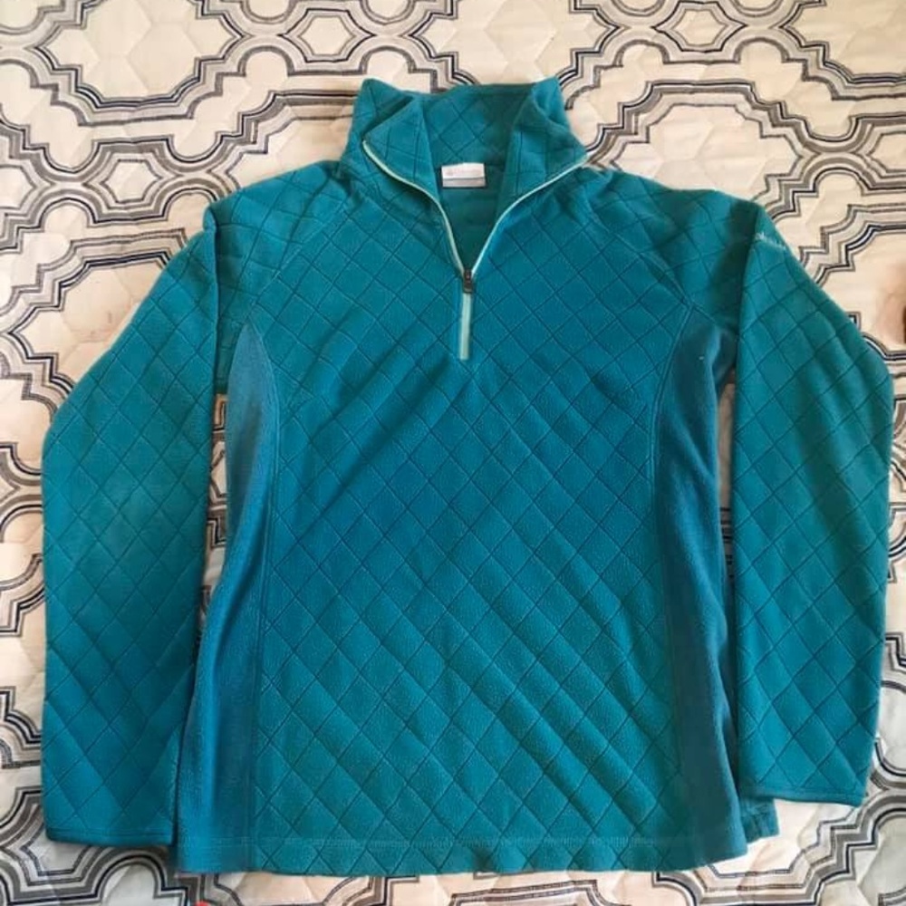 Columbia pullover/quarter zip